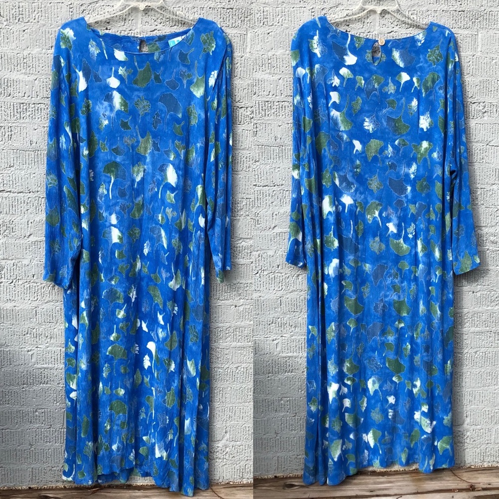 Buster N’ Begi Maxi Dress Blue Size 3X